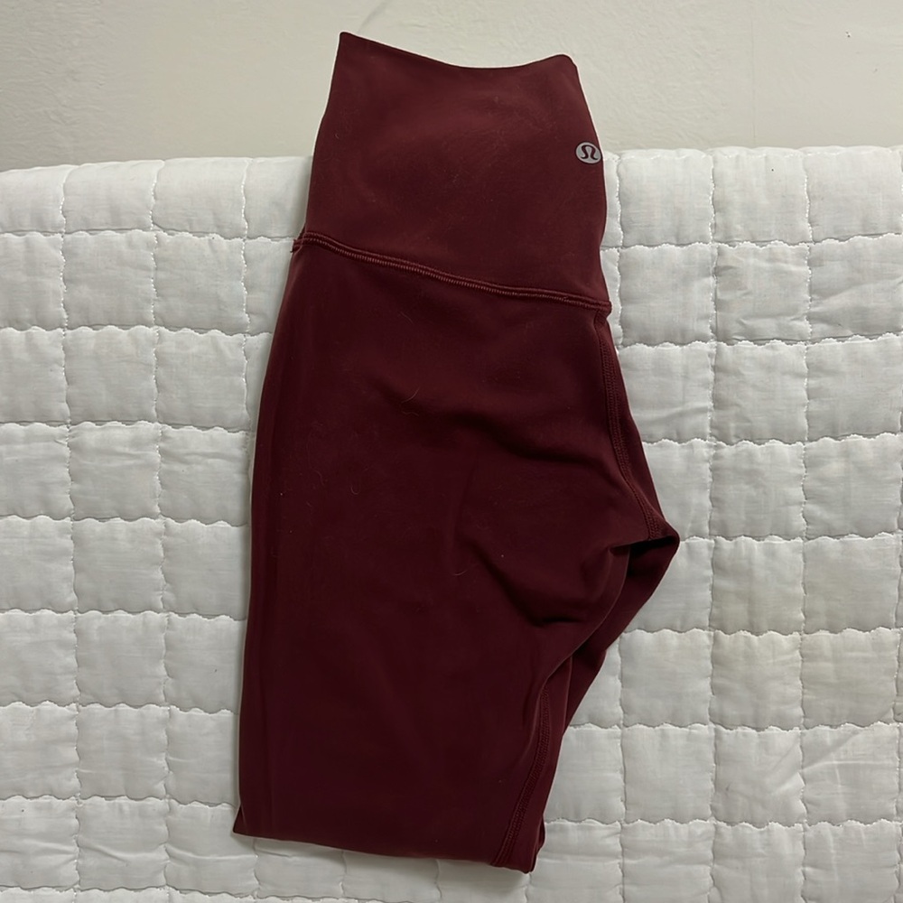 lululemon Align legging MAROON